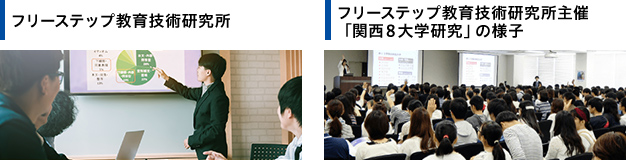 フリーステップ教育技術研究所 フリーステップ教育技術研究所主催「関西８大学研究」の様子